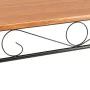 Mesa de comedor de MDF marrón 120x70x75 cm de , Mesas de cocina y de comedor - Ref: Foro24-281402, Precio: 118,41 €, Descuent...