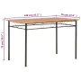 Mesa de comedor de MDF marrón 120x70x75 cm de , Mesas de cocina y de comedor - Ref: Foro24-281402, Precio: 118,41 €, Descuent...