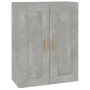Armario pared madera ingeniería gris hormigón 69,5x32,5x90 cm de , Estantes y estanterías - Ref: Foro24-812298, Precio: 47,67...
