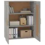 Armario pared madera ingeniería gris hormigón 69,5x32,5x90 cm de , Estantes y estanterías - Ref: Foro24-812298, Precio: 47,67...