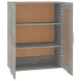 Armario pared madera ingeniería gris hormigón 69,5x32,5x90 cm de , Estantes y estanterías - Ref: Foro24-812298, Precio: 47,67...