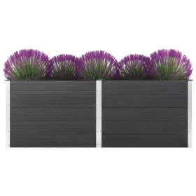 Arriate de WPC gris 250x100x91 cm de , Maceteros y jardineras - Ref: Foro24-49060, Precio: 616,27 €, Descuento: %