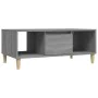 Mesa de centro madera contrachapada gris Sonoma 90x50x36,5 cm by , Coffee table - Ref: Foro24-821066, Price: 71,03 €, Discoun...