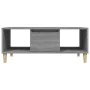 Mesa de centro madera contrachapada gris Sonoma 90x50x36,5 cm by , Coffee table - Ref: Foro24-821066, Price: 71,03 €, Discoun...