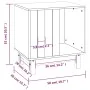 Caseta para perros madera maciza de pino gris 50x40x52 cm de , Casetas para perros - Ref: Foro24-822473, Precio: 51,00 €, Des...