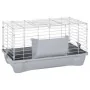 Jaula para hámster polipropileno y metal gris 58x32x31 cm de , Jaulas y habitáculos para animales pequeños - Ref: Foro24-1722...