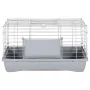 Jaula para hámster polipropileno y metal gris 58x32x31 cm de , Jaulas y habitáculos para animales pequeños - Ref: Foro24-1722...