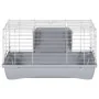 Jaula para hámster polipropileno y metal gris 58x32x31 cm de , Jaulas y habitáculos para animales pequeños - Ref: Foro24-1722...