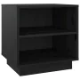 Mesita de noche de madera maciza de pino negro 40x34x40 cm de , Mesitas de noche - Ref: Foro24-813333, Precio: 35,65 €, Descu...