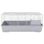 Jaula de animales pequeños polipropileno metal gris 100x53x46cm de , Jaulas y habitáculos para animales pequeños - Ref: Foro2...