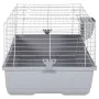 Jaula de animales pequeños polipropileno metal gris 100x53x46cm de , Jaulas y habitáculos para animales pequeños - Ref: Foro2...