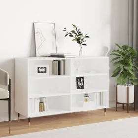 Aparador de madera de ingeniería blanco 103,5x35x70 cm de , Aparadores - Ref: Foro24-827100, Precio: 76,48 €, Descuento: %