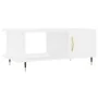Mesa de centro madera contrachapada blanco 90x50x40 cm de , Mesas de centro - Ref: Foro24-829468, Precio: 48,91 €, Descuento: %