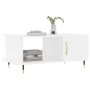 Mesa de centro madera contrachapada blanco 90x50x40 cm de , Mesas de centro - Ref: Foro24-829468, Precio: 48,91 €, Descuento: %