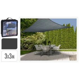 ProGarden Toldo de tela cuadrado gris oscuro 3x3 m de , Sombrillas - Ref: Foro24-436323, Precio: 29,40 €, Descuento: %