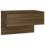 Mesita de noche de pared marrón roble by , Nightstands - Ref: Foro24-816944, Price: 40,45 €, Discount: %