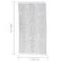 Alfombra de algodón gris claro 120x180 cm de , Alfombras - Ref: Foro24-340084, Precio: 32,07 €, Descuento: %
