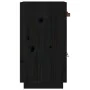 Aparador de madera maciza de pino negro 65,5x40x75 cm de , Aparadores - Ref: Foro24-820131, Precio: 82,70 €, Descuento: %