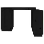 Escritorio de madera maciza de pino negro 110x50x75 cm de , Escritorios - Ref: Foro24-814508, Precio: 221,28 €, Descuento: %