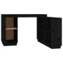 Escritorio de madera maciza de pino negro 110x50x75 cm de , Escritorios - Ref: Foro24-814508, Precio: 221,28 €, Descuento: %