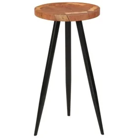 Mesa alta de troncos madera maciza de acacia Ø53x105 cm de , Mesas de cocina y de comedor - Ref: Foro24-351792, Precio: 145,9...