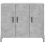 Aparador de madera de ingeniería gris hormigón 90x34x80 cm by , Sideboards - Ref: Foro24-828120, Price: 85,23 €, Discount: %