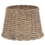 Pantalla para lámpara mimbre marrón Ø40x26 cm de , Pantallas para lámparas - Ref: Foro24-364393, Precio: 50,34 €, Descuento: %