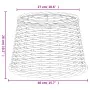 Pantalla para lámpara mimbre marrón Ø40x26 cm de , Pantallas para lámparas - Ref: Foro24-364393, Precio: 50,34 €, Descuento: %