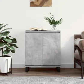 Aparador de madera contrachapada gris hormigón 60x35x70 cm de , Aparadores - Ref: Foro24-827168, Precio: 71,87 €, Descuento: %
