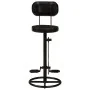Taburetes de cocina 2 uds piel de cabra auténtica negro von , Küchenhocker - Ref: Foro24-338216, Preis: 225,96 €, Rabatt: %