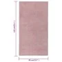 Alfombra de pelo corto rosa 80x150 cm de , Alfombras - Ref: Foro24-340361, Precio: 33,98 €, Descuento: %