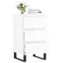 Aparador madera de ingeniería blanco brillante 40x35x70 cm de , Aparadores - Ref: Foro24-831102, Precio: 70,39 €, Descuento: %