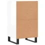 Aparador madera de ingeniería blanco brillante 40x35x70 cm de , Aparadores - Ref: Foro24-831102, Precio: 70,39 €, Descuento: %
