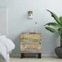 Mesita de noche de madera maciza reciclada 40x33x46 cm de , Mesitas de noche - Ref: Foro24-345212, Precio: 78,40 €, Descuento: %