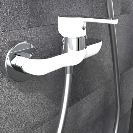 EISL Grifo monomando de ducha DIZIANI cromado blanco by , Faucets - Ref: Foro24-446484, Price: 65,23 €, Discount: %