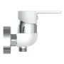 EISL Grifo monomando de ducha DIZIANI cromado blanco by , Faucets - Ref: Foro24-446484, Price: 65,23 €, Discount: %
