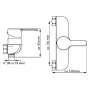 EISL Grifo monomando de ducha DIZIANI cromado blanco by , Faucets - Ref: Foro24-446484, Price: 65,23 €, Discount: %