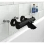 SCHÜTTE Grifo monomando ducha bañera con termostato LONDON negro mate by , Faucets - Ref: Foro24-446557, Price: 116,72 €, Dis...