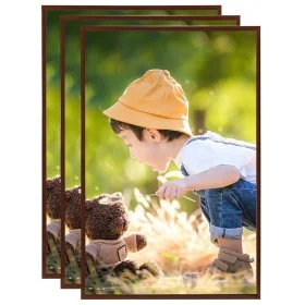 Marcos foto collage de pared/mesa 3 uds bronce MDF 21x29,7 cm by , Photo frames - Ref: Foro24-332214, Price: 16,87 €, Discoun...