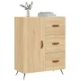 Aparador de madera de ingeniería roble Sonoma 69,5x34x90 cm de , Aparadores - Ref: Foro24-827887, Precio: 66,36 €, Descuento: %