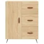 Aparador de madera de ingeniería roble Sonoma 69,5x34x90 cm de , Aparadores - Ref: Foro24-827887, Precio: 66,36 €, Descuento: %