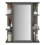 FMD Armario de cuarto de baño con espejo color matera oscuro old style de , Tocadores de baño - Ref: Foro24-429458, Precio: 1...