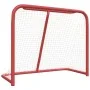 Portería de hockey poliéster rojo y blanco 183x71x122 cm de , Porterías de hockey sobre hierba - Ref: Foro24-93755, Precio: 1...