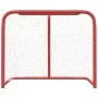 Portería de hockey poliéster rojo y blanco 183x71x122 cm de , Porterías de hockey sobre hierba - Ref: Foro24-93755, Precio: 1...