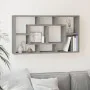 Estantería de pared con 8 compartimentos gris hormigón by , Shelves and shelves - Ref: Foro24-342590, Price: 50,83 €, Discoun...