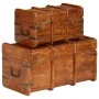 Juego de cofres 2 piezas madera maciza de acacia acabado miel de , Baúles para el ajuar - Ref: Foro24-245656, Precio: 294,74 ...
