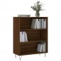 Estantería madera de ingeniería roble marrón 69,5x32,5x90 cm de , Librerías y estanterías - Ref: Foro24-828363, Precio: 55,47...
