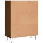 Estantería madera de ingeniería roble marrón 69,5x32,5x90 cm de , Librerías y estanterías - Ref: Foro24-828363, Precio: 55,47...