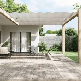 Toldo vertical blanco 180x600 cm tela oxford de , Sombrillas - Ref: Foro24-148174, Precio: 40,17 €, Descuento: %