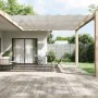 Toldo vertical blanco 180x600 cm tela oxford de , Sombrillas - Ref: Foro24-148174, Precio: 40,17 €, Descuento: %
